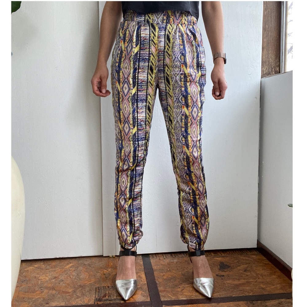 Satin joggers
